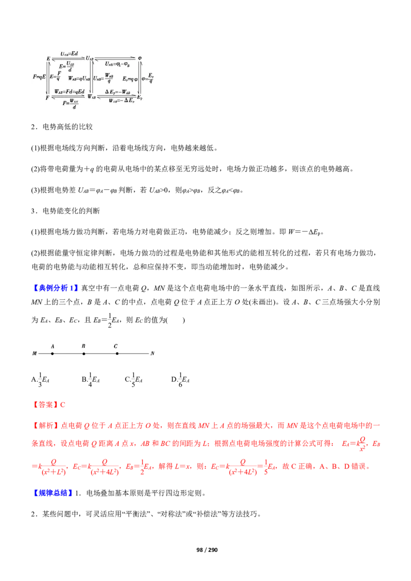 《衡水一本通》物理+PDF版含解析_高中九科知识点归纳。_《高中知识点汇编》_全科《衡水一本通》