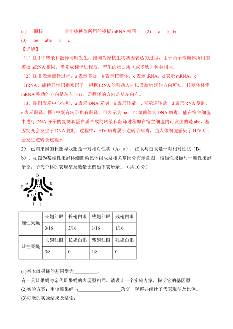 5月份检测卷02（提升练）（考试范围：第1~5章第2节）（解析版）_高中九科知识点归纳。_人教版高中Word电子版试卷练习试题知识点全科_高中生物试卷习题_生物必修_必修2_2、课后培优练