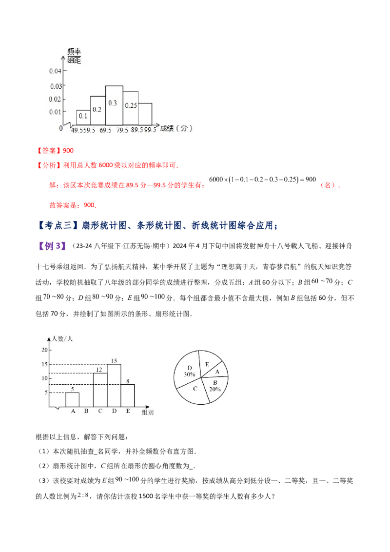 专题10.1数据的收集、整理与描述（全章知识梳理与考点分类讲解）（人教版）_初中数学_七年级数学下册（人教版）_专题突破练习-V4