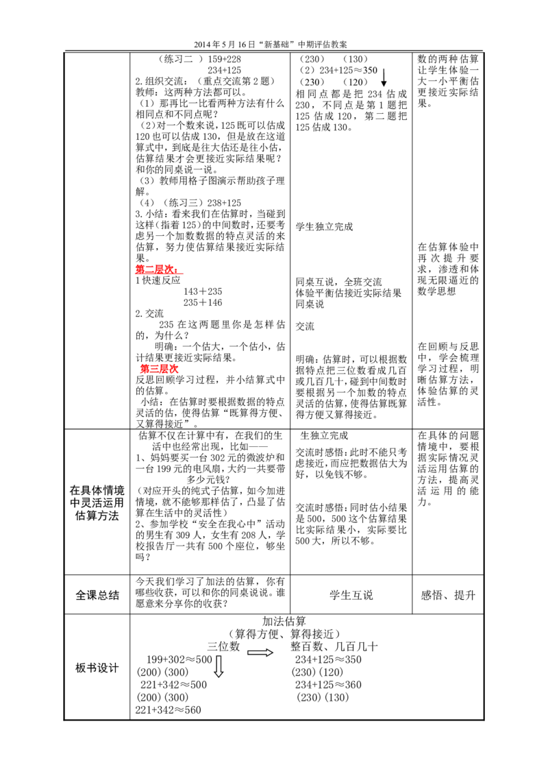作业新基础评估二下加法估算_二年级数学下册（苏教版）_第四套_苏教版数学2下优质公开课_六两、三位数的加法和减法_5、三位数的加法笔算（不连续进位）
