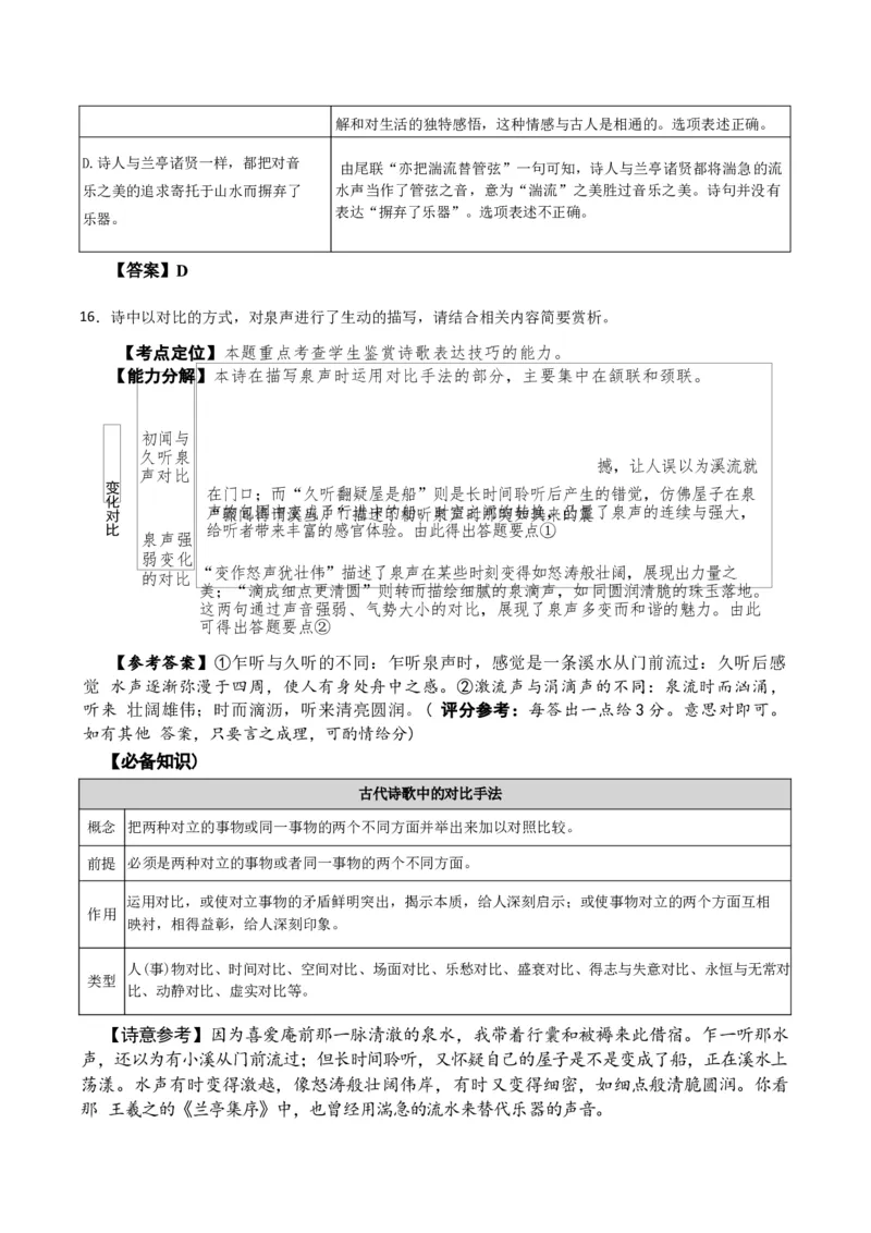 专题05古代诗歌阅读与鉴赏题型归类（解析版）_01高考语文_52025年新高考资料_二轮复习_2025年高考语文二轮热点题型归纳与变式演练（新高考通用）339798018_题型突破