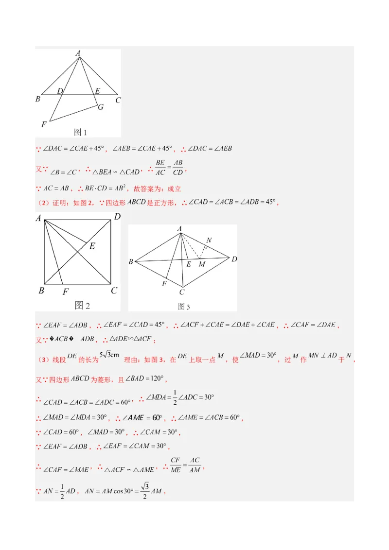 专题06相似三角形中的基本模型之半角模型（教师版）_初中数学_九年级数学下册（人教版）_常见几何模型全归纳-V13_2024版