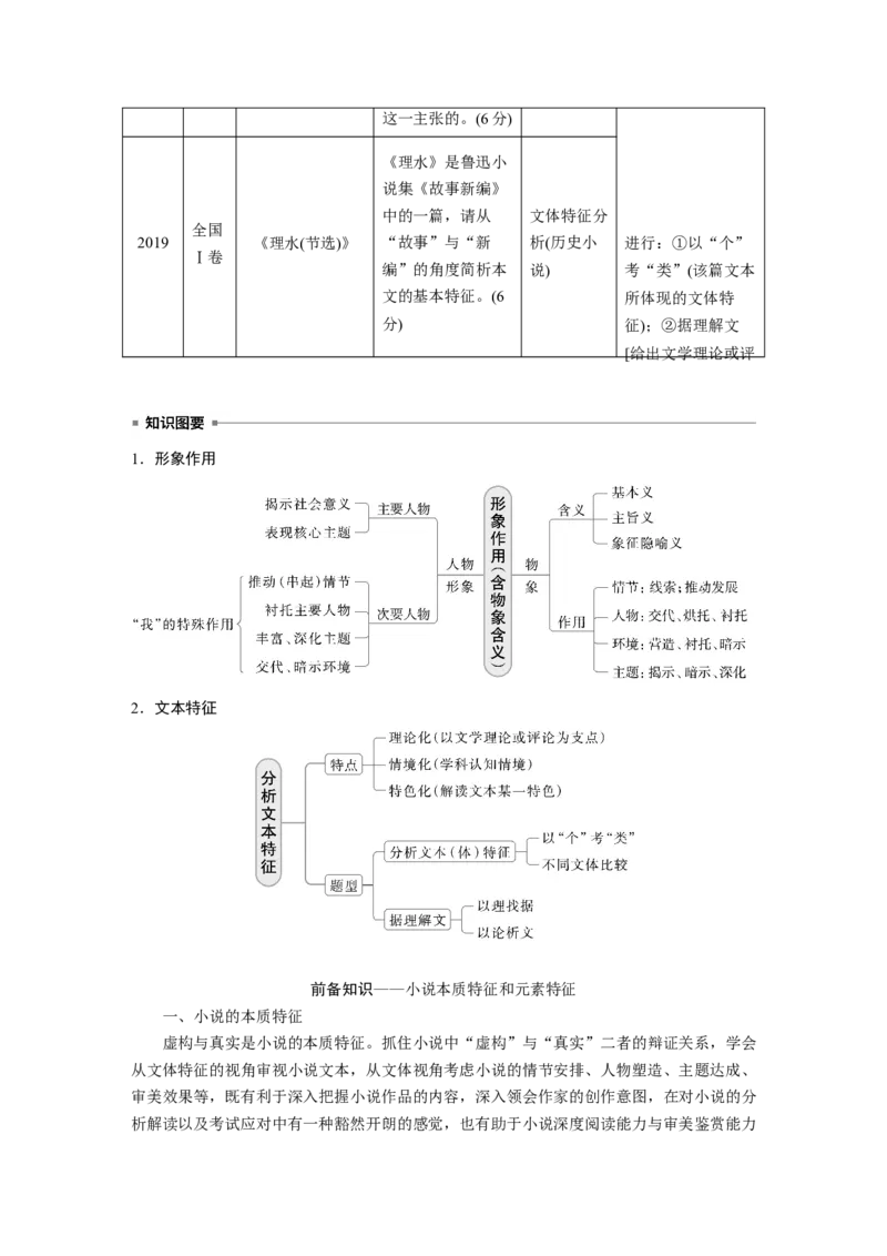 板块二　学案13　分析形象作用和文本特征&mdash;&mdash;立象尽意，据理解文_01高考语文_5.22025年新高考资料_2025新高考一轮复习语文_2025语文大一轮复习讲义学生用书Word版文档