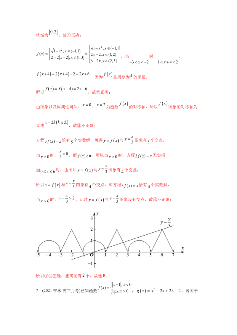 易错点03指数函数与对数函数及函数与方程-备战2022年高考数学考试易错题（新高考专用）（教师版含解析）_2.2025数学总复习_2024年新高考资料_1.2024一轮复习