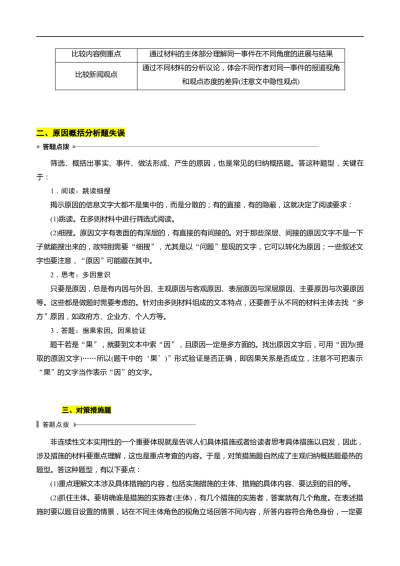 易错点09实用类文本阅读（三）-备战2023年高考语文考试易错题（全国通用）（原卷版）_01高考语文_6赠通用版（老高考）复习资料_专项复习