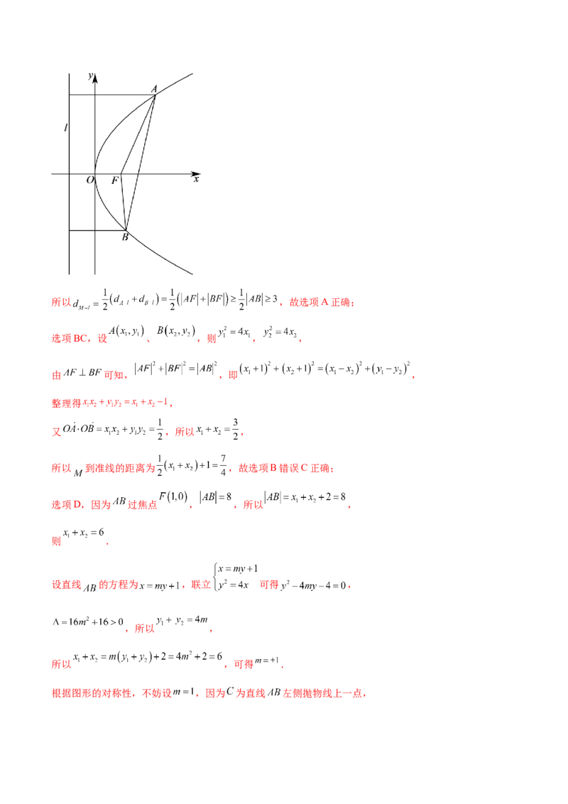 押新高考第11题圆锥曲线综合（解析版）_2.2025数学总复习_2024年新高考资料_5.2024三轮冲刺_备战2024年高考数学临考题号押题（新高考通用）323127423