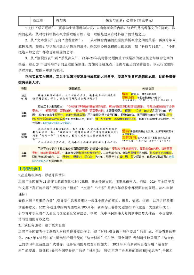 专题13写作类题型分类（原卷版）_01高考语文_52025年新高考资料_二轮复习_2025年高考语文二轮热点题型归纳与变式演练（新高考通用）339798018_题型突破
