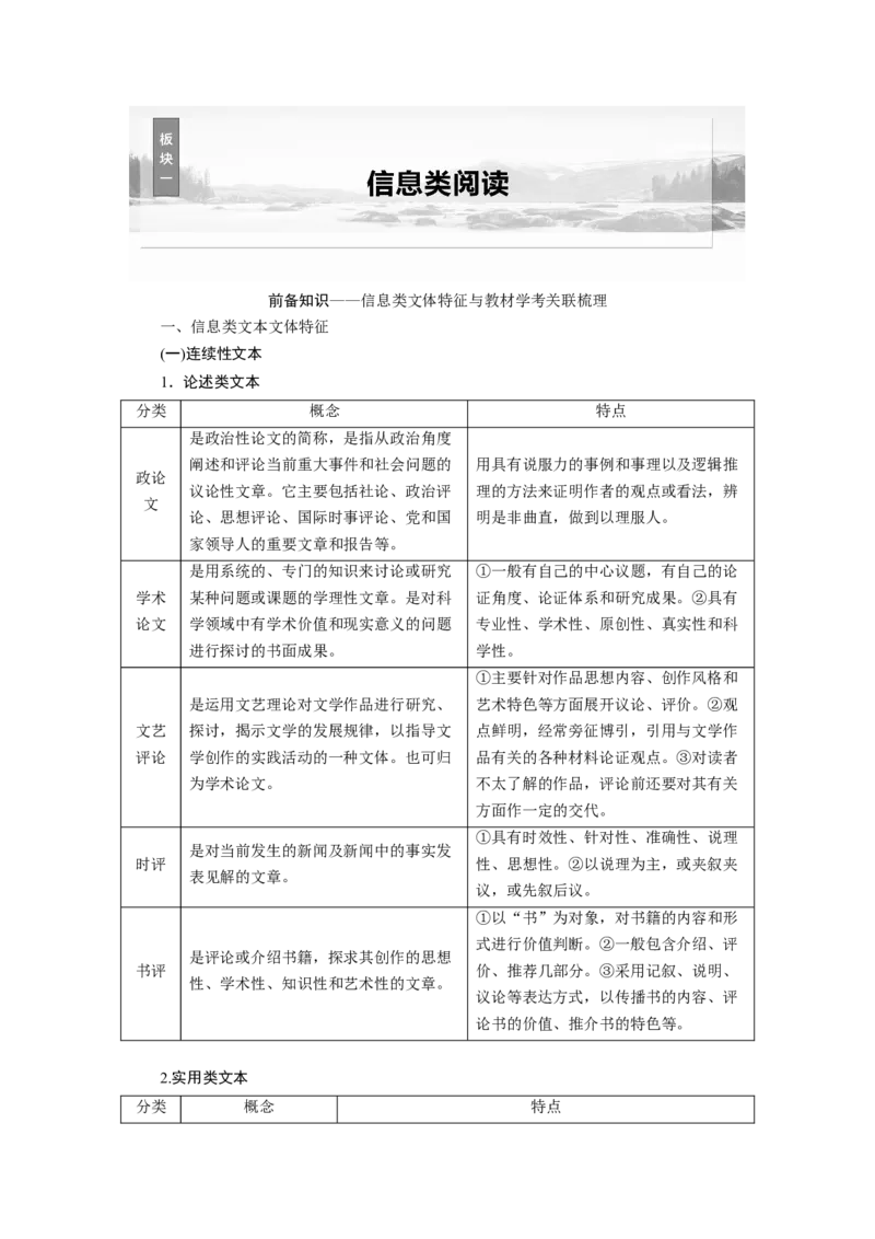 板块一　学案1　研练两年高考真题(一)&mdash;&mdash;吃透精髓，把握方向_01高考语文_5.22025年新高考资料_2025新高考一轮复习语文_2025语文大一轮复习讲义学生用书Word版文档_大一轮复习讲义