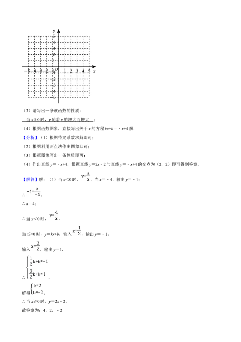 专题06一次函数（知识串讲+热考题型）（教师版）_初中数学_八年级数学下册（人教版）_期中+期末