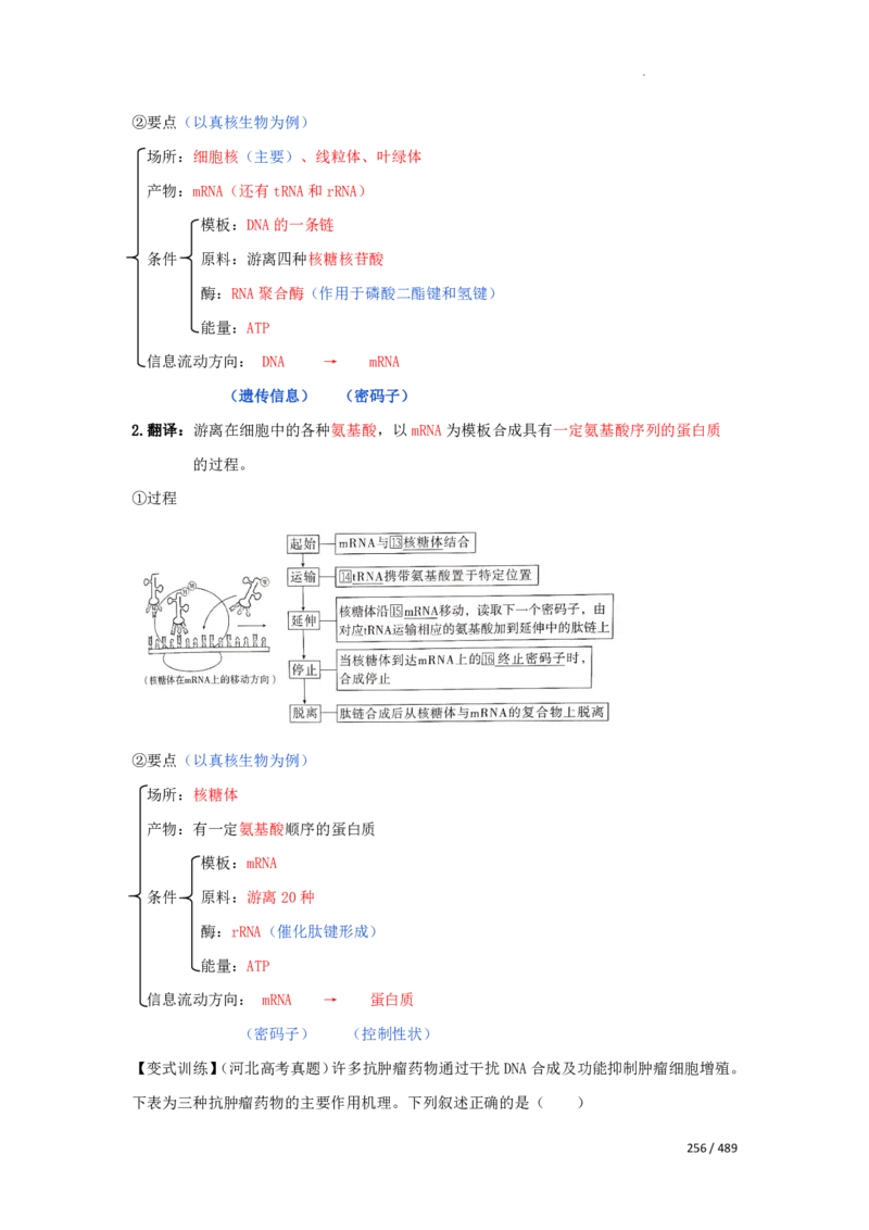 《衡水一本通》生物+PDF版含解析_高中九科知识点归纳。_《高中知识点汇编》_全科《衡水一本通》