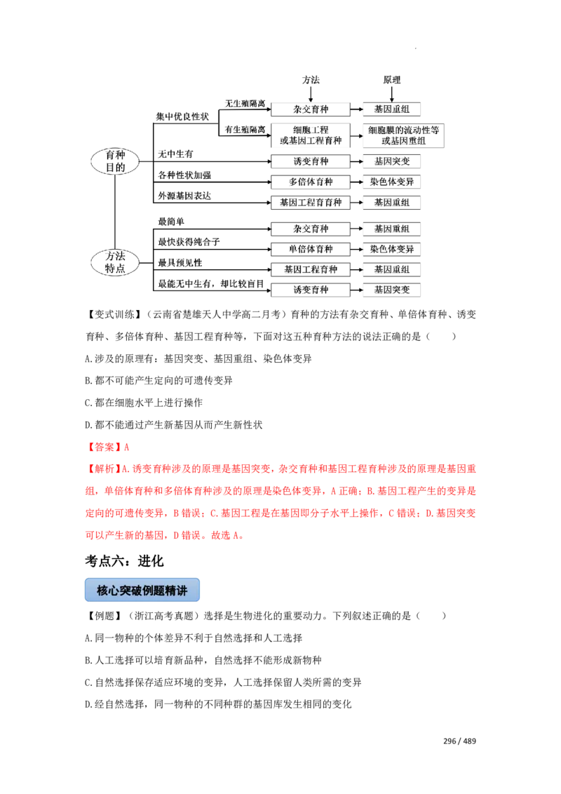 《衡水一本通》生物+PDF版含解析_高中九科知识点归纳。_《高中知识点汇编》_全科《衡水一本通》