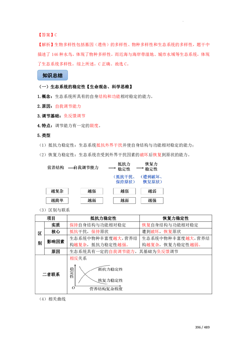 《衡水一本通》生物+PDF版含解析_高中九科知识点归纳。_《高中知识点汇编》_全科《衡水一本通》