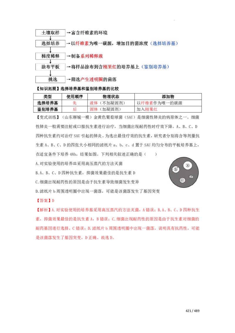 《衡水一本通》生物+PDF版含解析_高中九科知识点归纳。_《高中知识点汇编》_全科《衡水一本通》