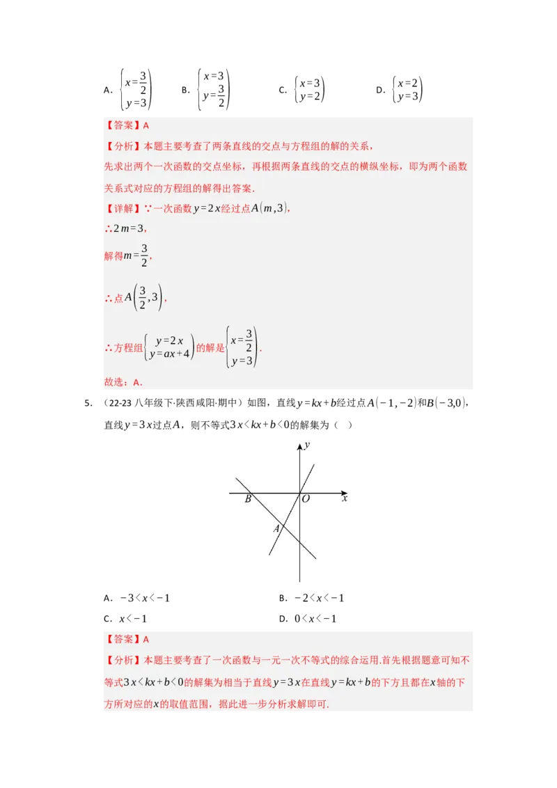 专题08一次函数常考重难点题型（十大题型）（教师版）_初中数学_八年级数学下册（人教版）_重难点题型高分突破-U207