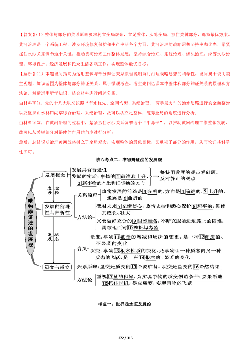 《衡水一本通》政治+PDF版含解析_高中九科知识点归纳。_《高中知识点汇编》_全科《衡水一本通》