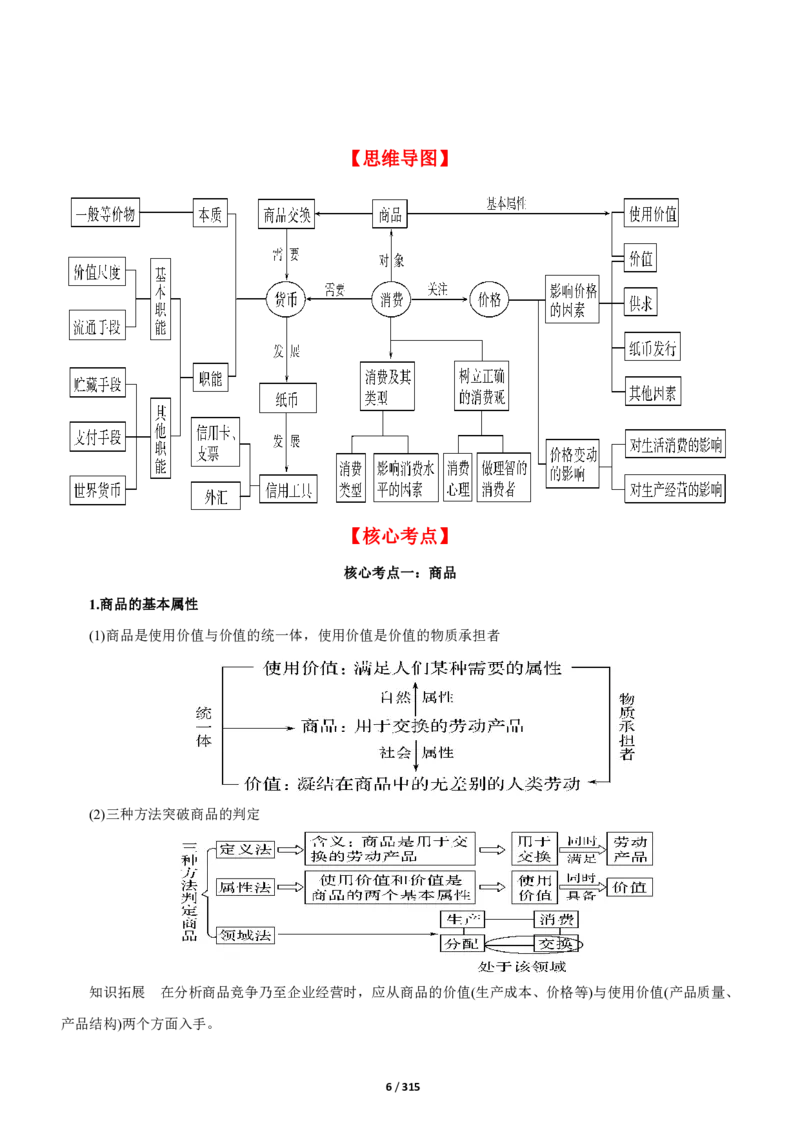 《衡水一本通》政治+PDF版含解析_高中九科知识点归纳。_《高中知识点汇编》_全科《衡水一本通》