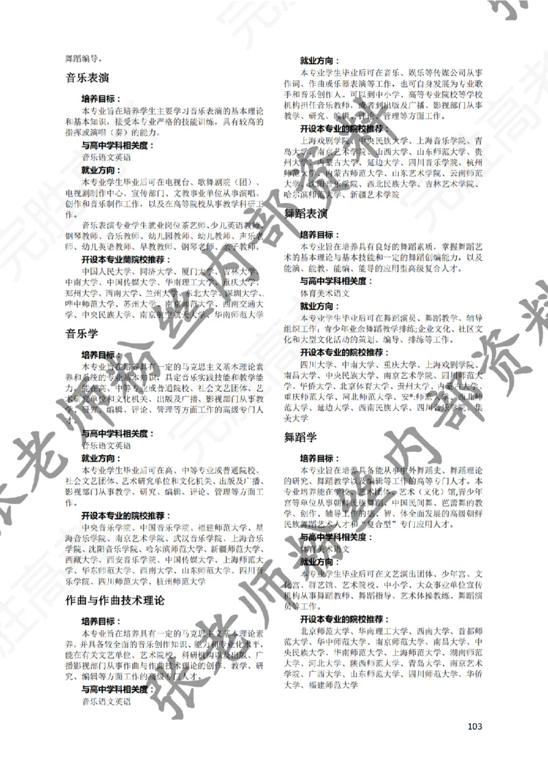 1-《大学专业解读》_纯图版_必看高考志愿填报指南课程（价值5999）_张雪峰高考志愿填报合集_6&mdash;电子书与电子资料