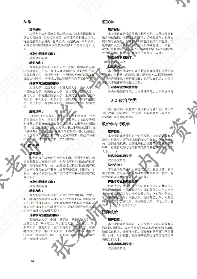 1-《大学专业解读》_纯图版_必看高考志愿填报指南课程（价值5999）_张雪峰高考志愿填报合集_6&mdash;电子书与电子资料