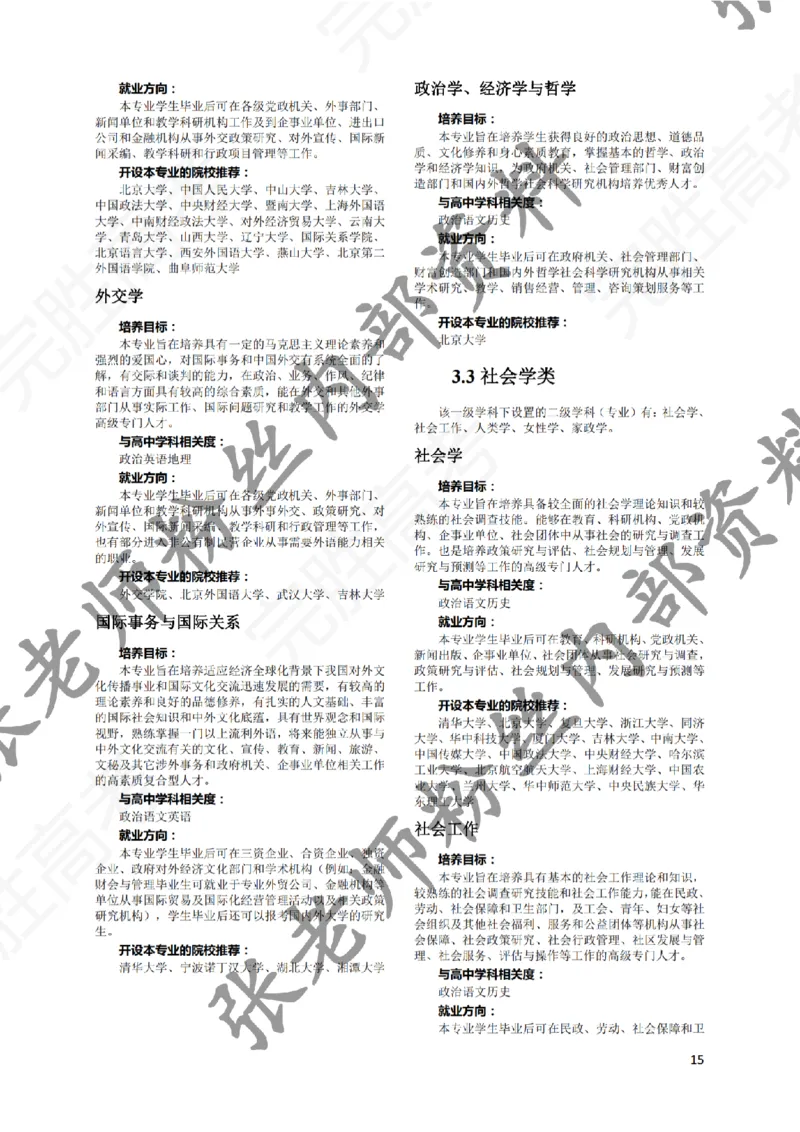 1-《大学专业解读》_纯图版_必看高考志愿填报指南课程（价值5999）_张雪峰高考志愿填报合集_6&mdash;电子书与电子资料