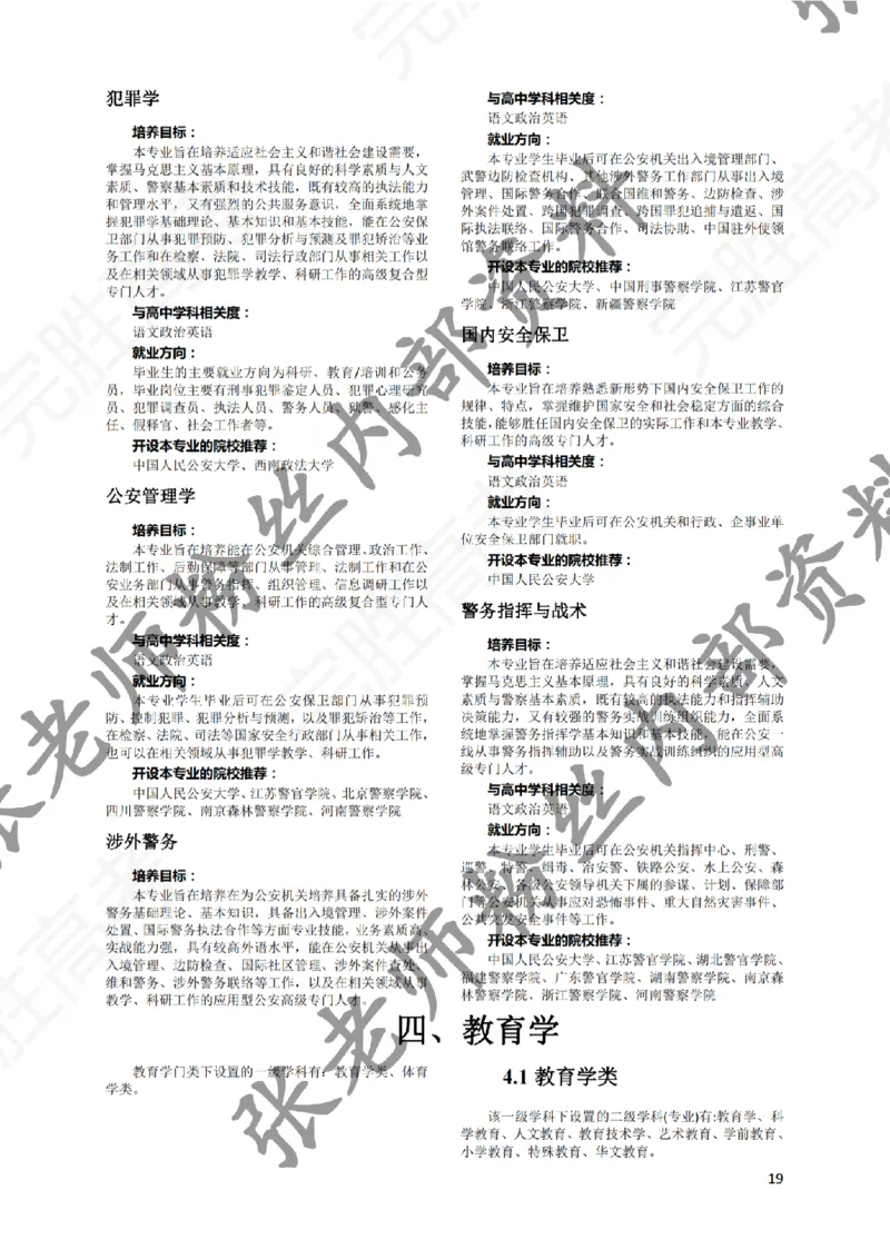 1-《大学专业解读》_纯图版_必看高考志愿填报指南课程（价值5999）_张雪峰高考志愿填报合集_6&mdash;电子书与电子资料