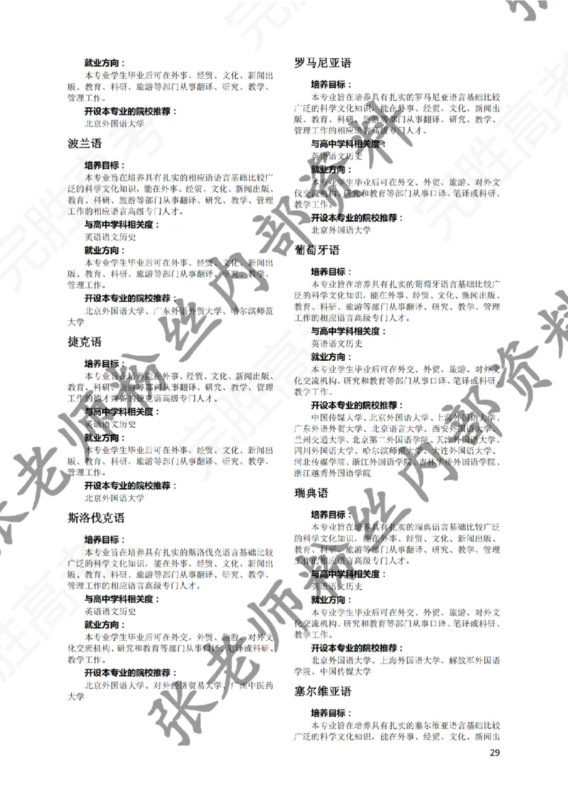 1-《大学专业解读》_纯图版_必看高考志愿填报指南课程（价值5999）_张雪峰高考志愿填报合集_6&mdash;电子书与电子资料