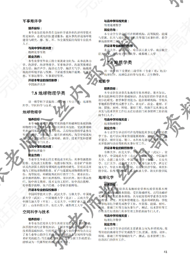 1-《大学专业解读》_纯图版_必看高考志愿填报指南课程（价值5999）_张雪峰高考志愿填报合集_6&mdash;电子书与电子资料