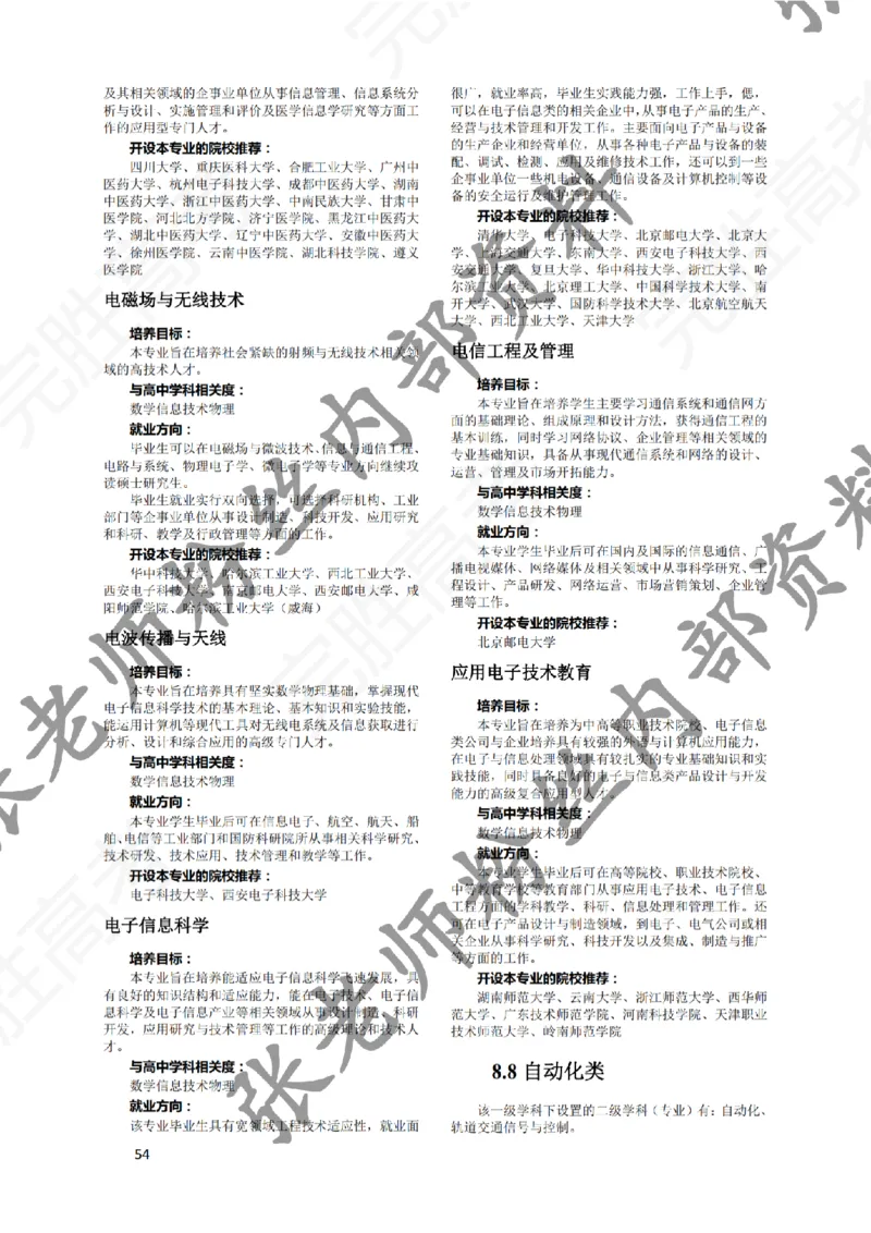 1-《大学专业解读》_纯图版_必看高考志愿填报指南课程（价值5999）_张雪峰高考志愿填报合集_6&mdash;电子书与电子资料