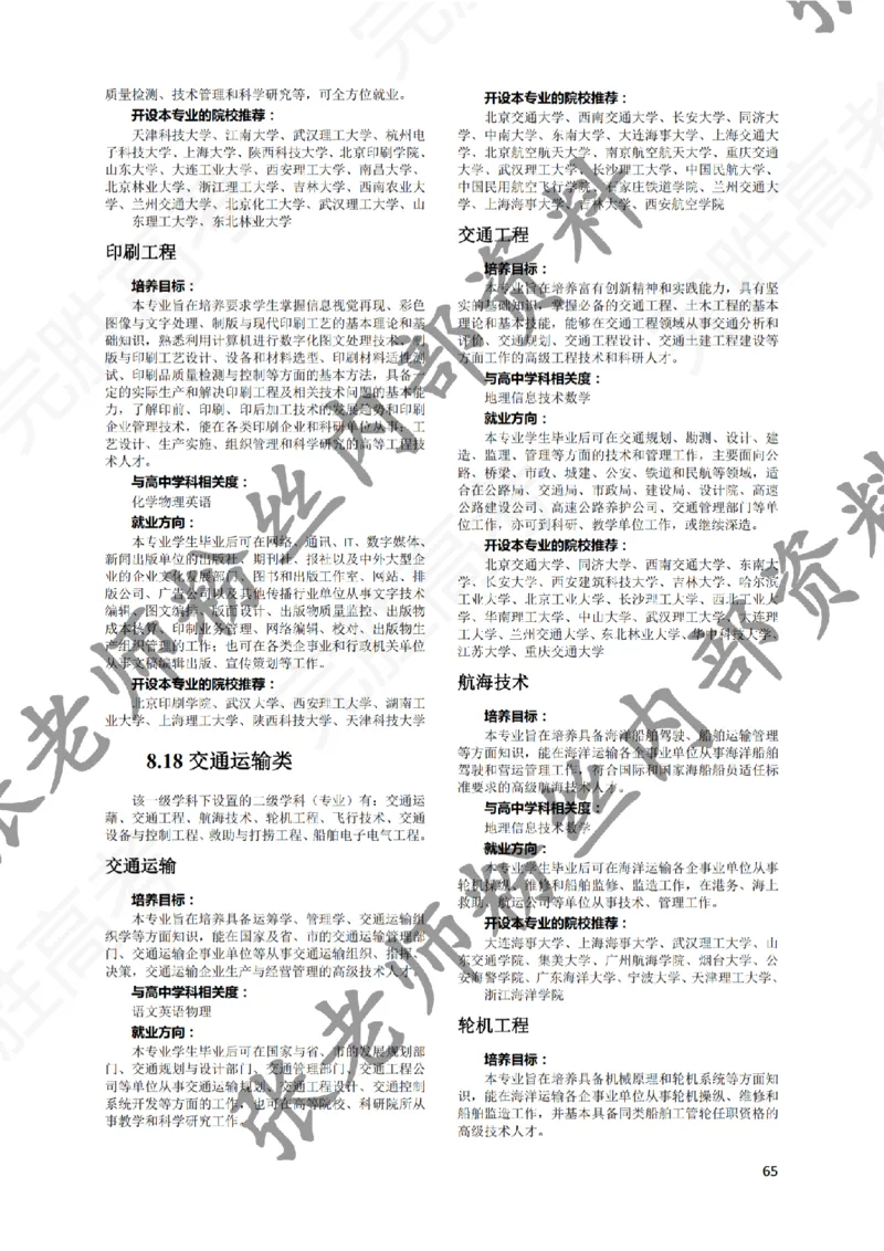1-《大学专业解读》_纯图版_必看高考志愿填报指南课程（价值5999）_张雪峰高考志愿填报合集_6&mdash;电子书与电子资料