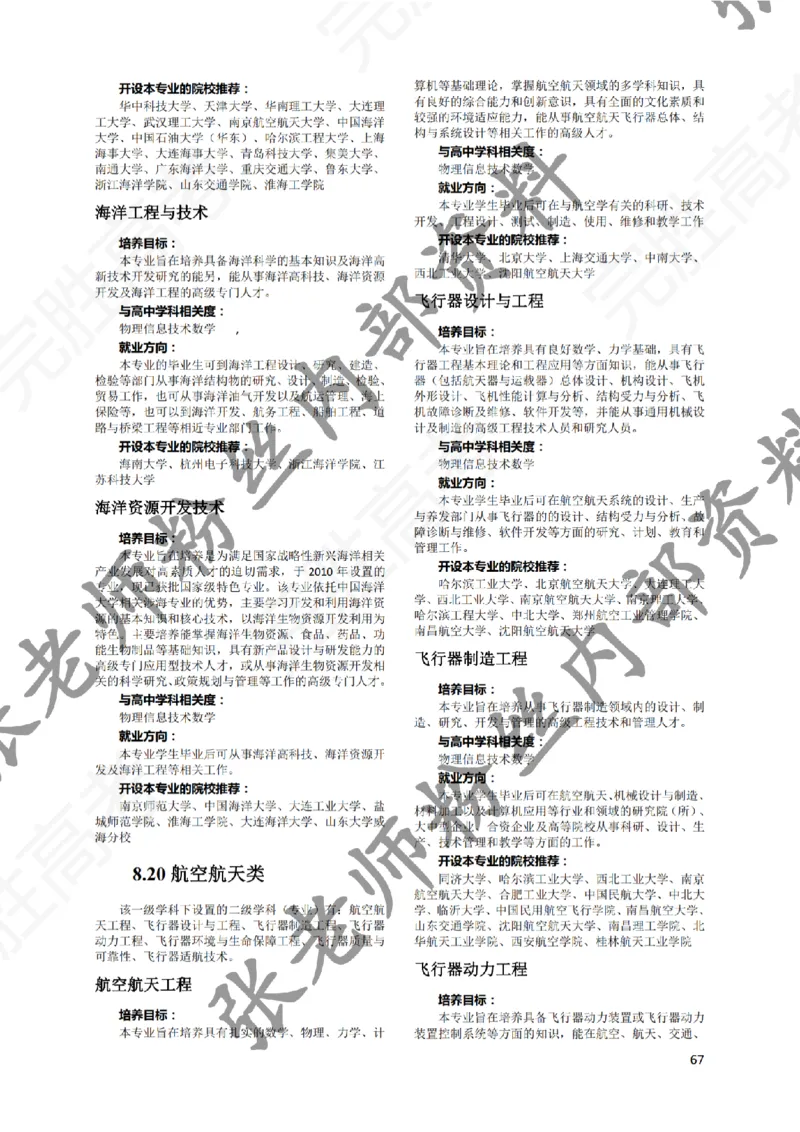 1-《大学专业解读》_纯图版_必看高考志愿填报指南课程（价值5999）_张雪峰高考志愿填报合集_6&mdash;电子书与电子资料