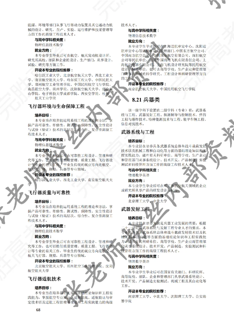 1-《大学专业解读》_纯图版_必看高考志愿填报指南课程（价值5999）_张雪峰高考志愿填报合集_6&mdash;电子书与电子资料