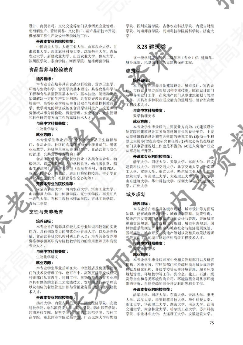 1-《大学专业解读》_纯图版_必看高考志愿填报指南课程（价值5999）_张雪峰高考志愿填报合集_6&mdash;电子书与电子资料