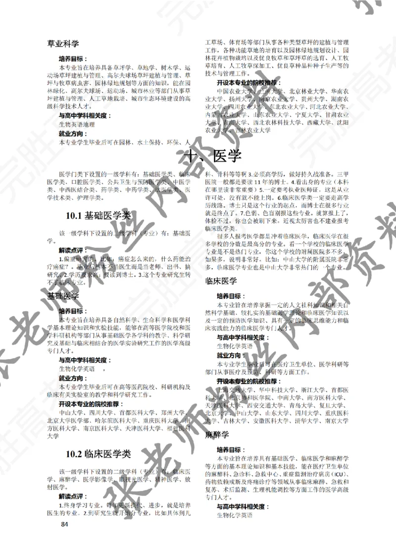 1-《大学专业解读》_纯图版_必看高考志愿填报指南课程（价值5999）_张雪峰高考志愿填报合集_6&mdash;电子书与电子资料