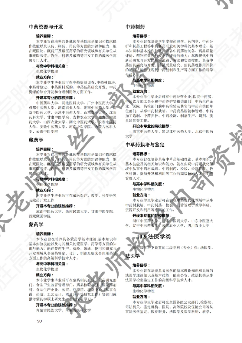 1-《大学专业解读》_纯图版_必看高考志愿填报指南课程（价值5999）_张雪峰高考志愿填报合集_6&mdash;电子书与电子资料
