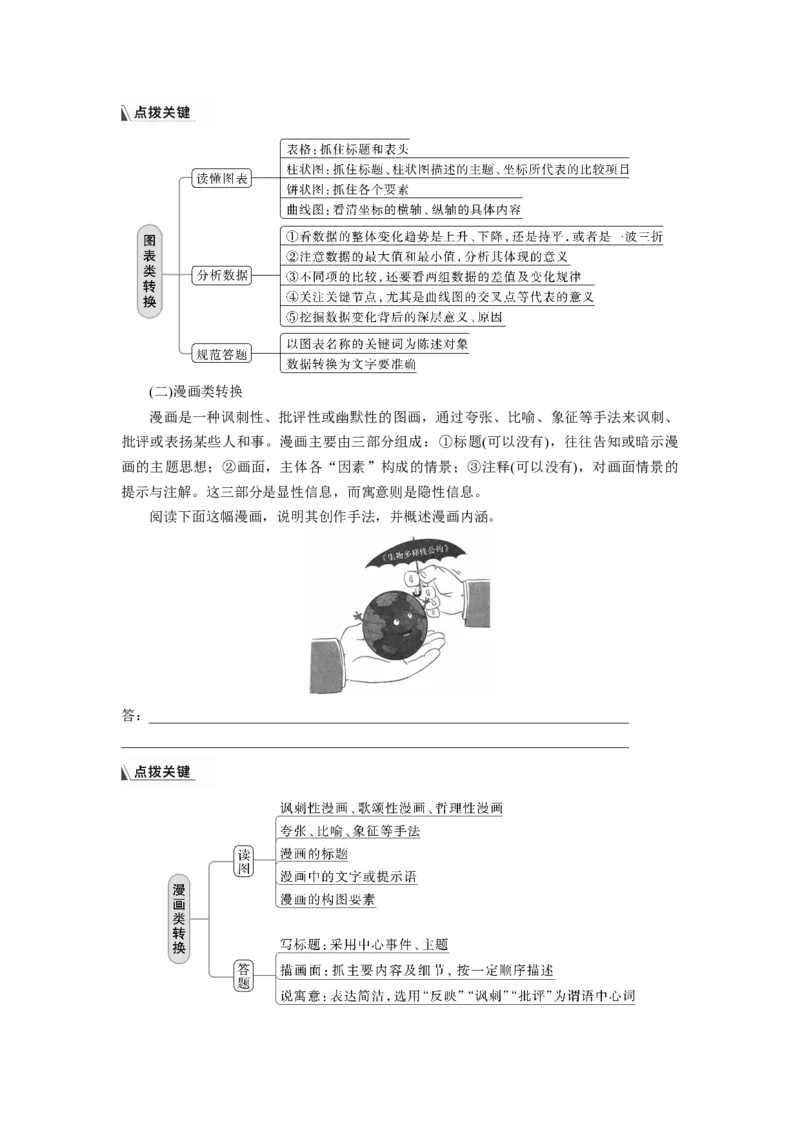 板块八学案76　图文转换&mdash;&mdash;精准读图，转准信息_01高考语文_4.22024年新高考资料_1.2024一轮复习_2024年高考语文一轮复习讲义（部编新高考版）_学生版在此文件夹_大一轮复习讲义