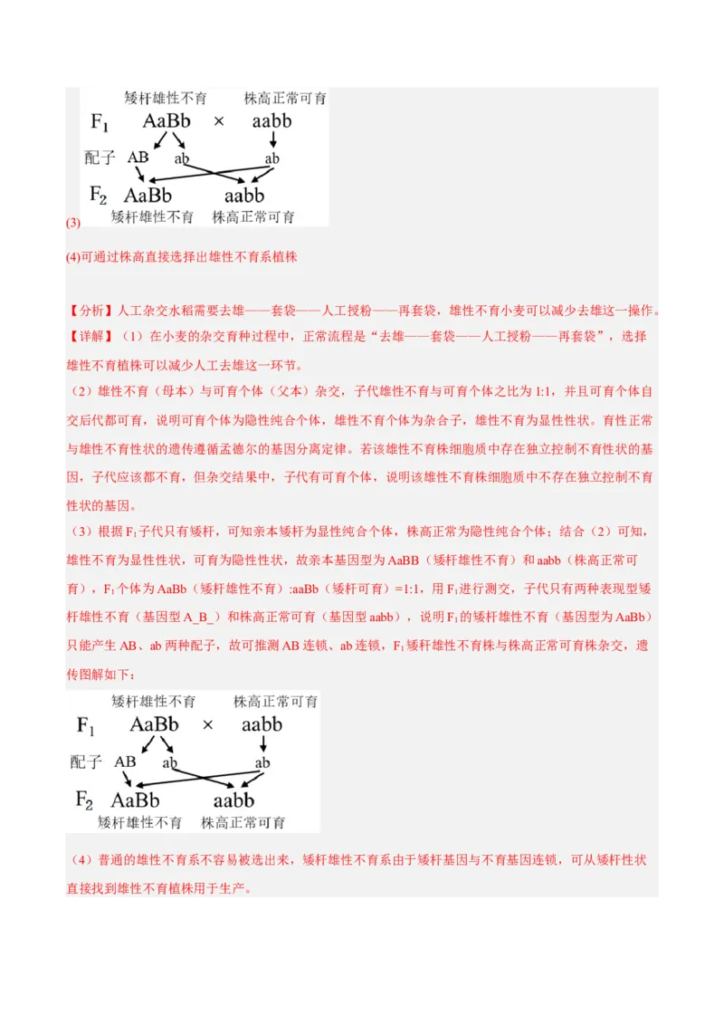 2月份检测卷02（提升练）（考试范围：第1章）（解析版）_高中九科知识点归纳。_人教版高中Word电子版试卷练习试题知识点全科_高中生物试卷习题_生物必修_必修2_2、课后培优练