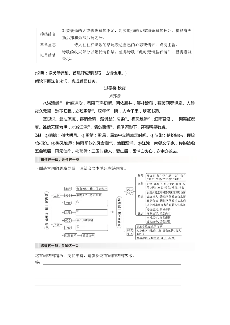 板块6课时57　赏析表达技巧(二)&mdash;&mdash;精准判断，精析效果_01高考语文_4.22024年新高考资料_1.2024一轮复习_2024年高考语文一轮复习讲义（部编新高考版）_学生版在此文件夹