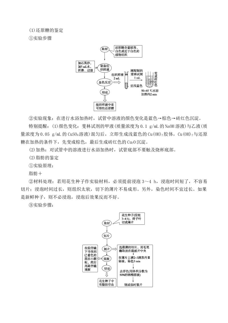 2.1细胞中的元素和化合物高一生物上学期课后培优分级练（2019人教版必修1）（解析版）_高中九科知识点归纳。_人教版高中Word电子版试卷练习试题知识点全科_高中生物试卷习题_生物必修