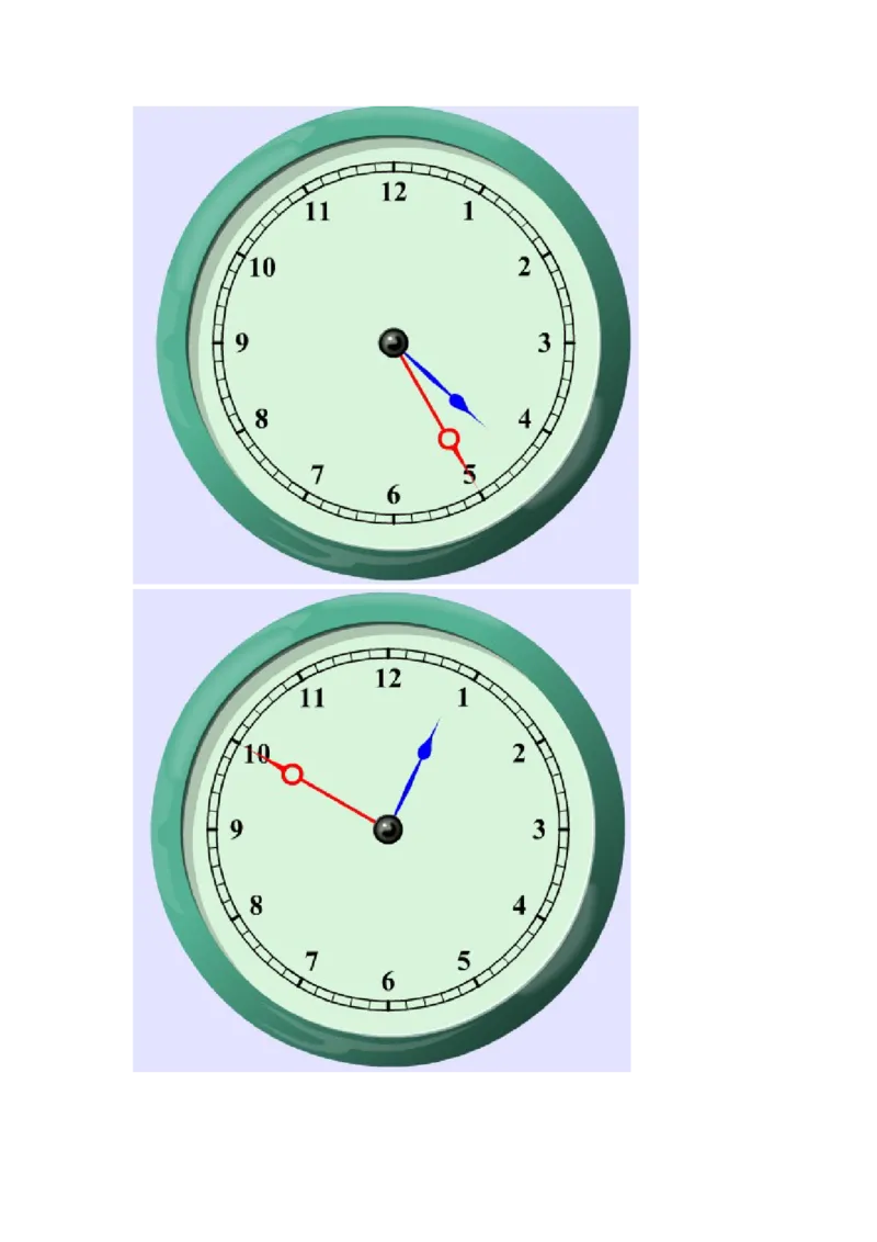 作业认识几时几分练习_二年级数学下册（苏教版）_第四套_苏教版数学2下优质公开课_二时、分、秒_2、认识几时几分_《2、认识几时几分》江苏省徐纯老师&mdash;省级优课
