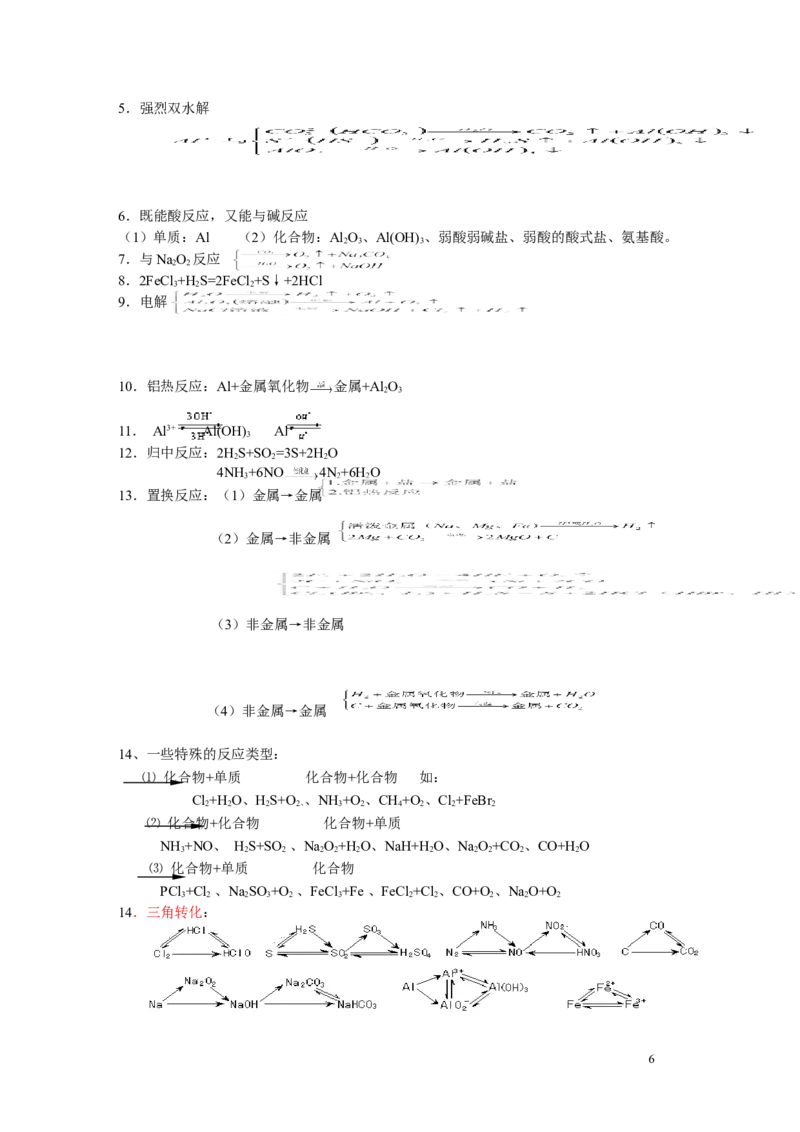 化学_高考化学知识点归纳与总结_侧重记忆_39页_高中九科知识点归纳。_化学