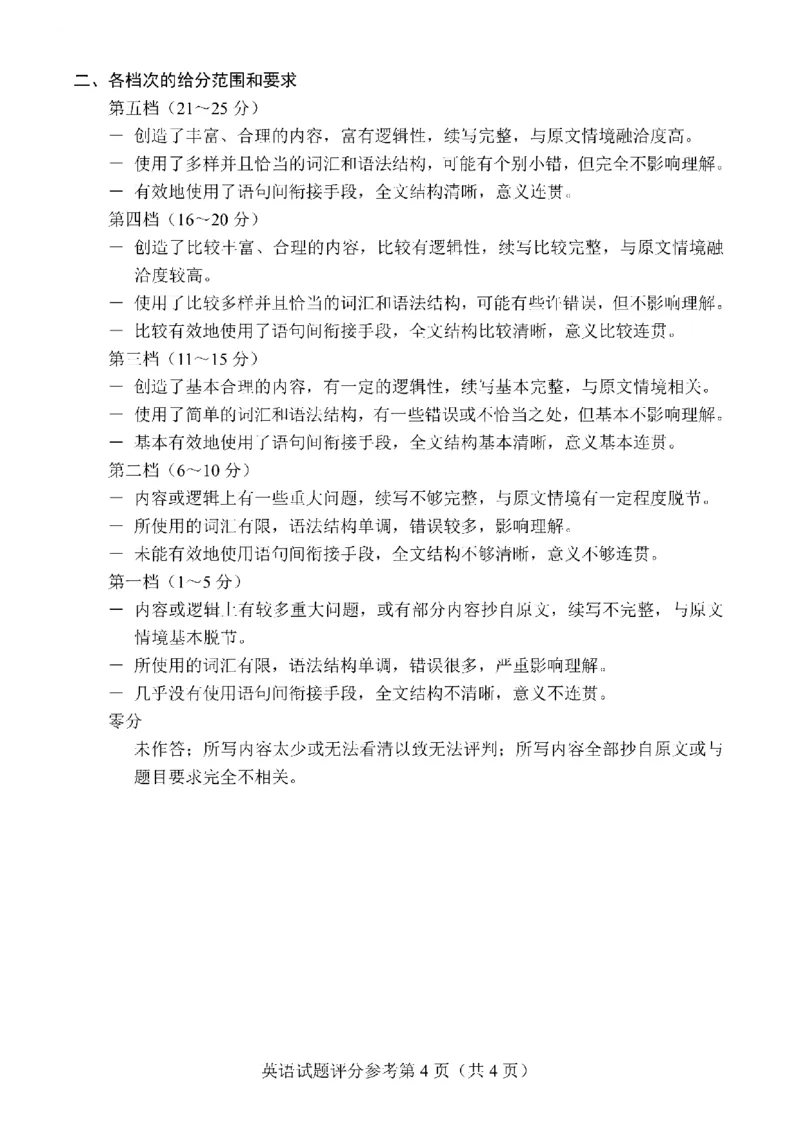 英语答案公众号：一枚试卷君_01高考语文_32023年新高考资料_3模拟题_老高考_四省联考试题+答案+答题卡（2月23-24日）_四省联考试题+答案（2月23-24日）_答案