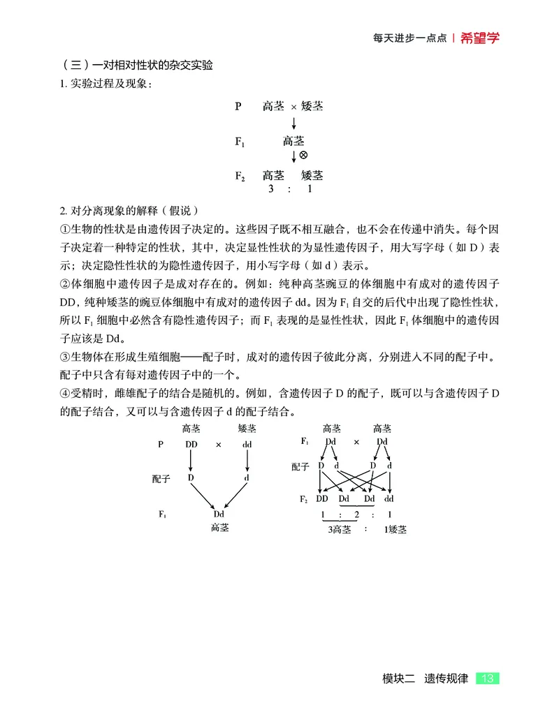 学而思-希望学-高中生物知识手册_高中九科知识点归纳。_《高中知识点汇编》