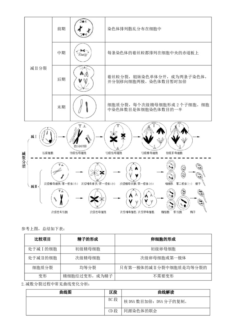 高一生物春学期知识点总结高一下学期生物人教版必修2_高中九科知识点归纳。_人教版高中Word电子版试卷练习试题知识点全科_高中生物试卷习题_生物必修_必修2