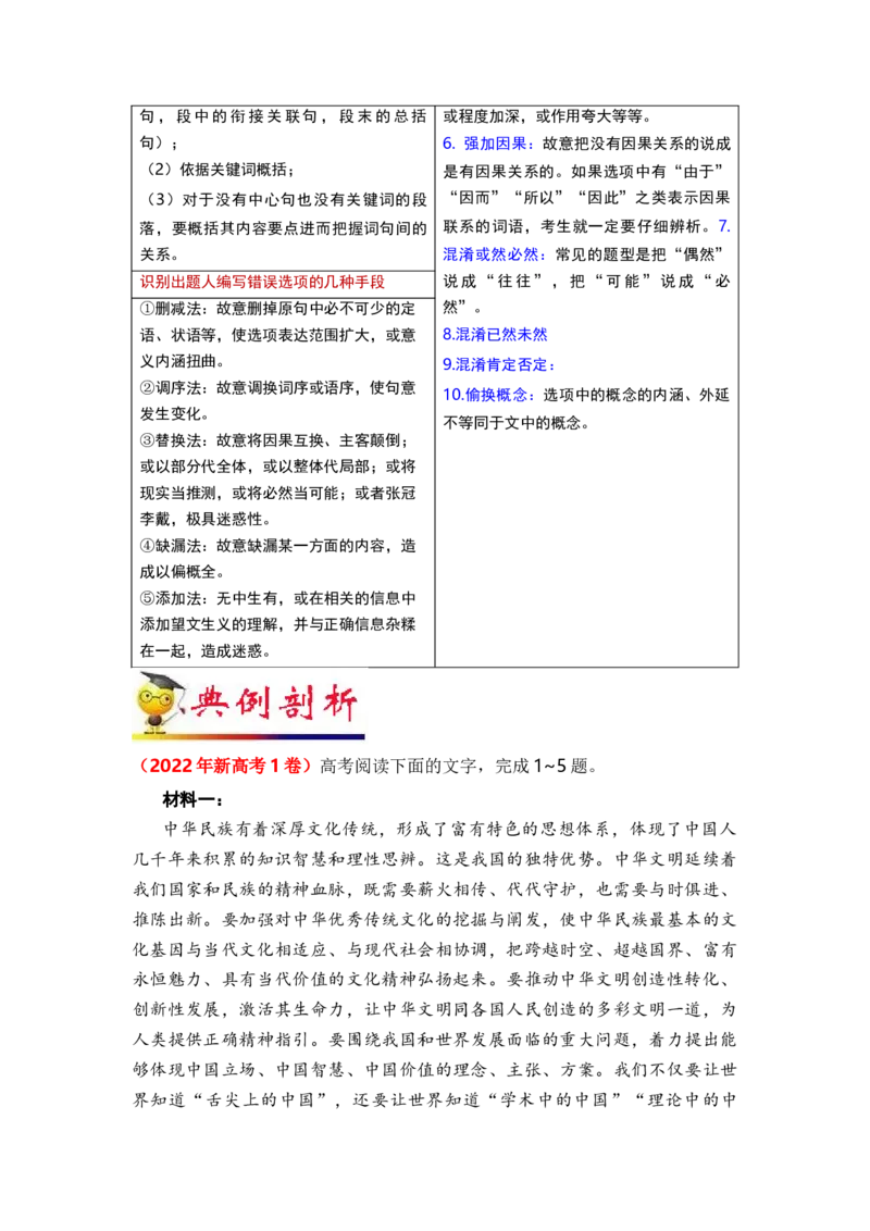 秘籍01信息类文本阅读抢分秘籍-备战2023年高考语文抢分秘籍（新高考专用）（原卷版）_01高考语文_32023年新高考资料_备战2023年高考语文（新高考专用）