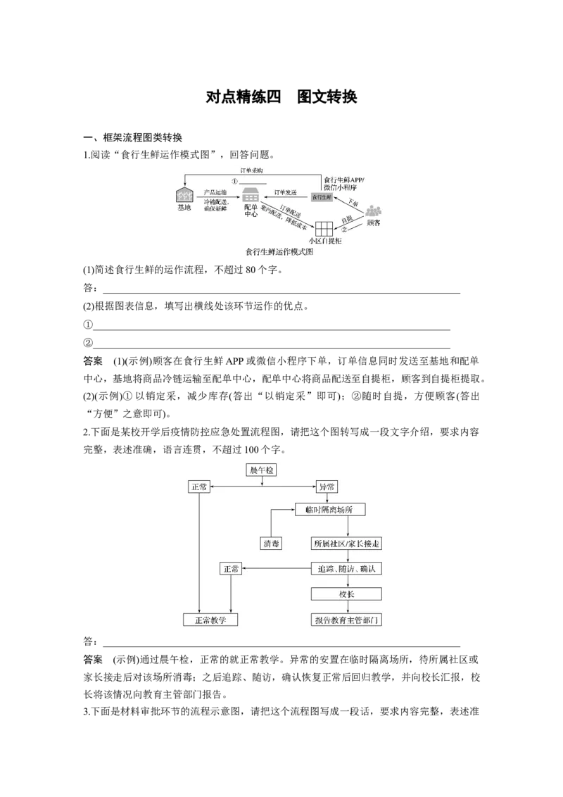 第1部分语言策略与技能任务组二对点精练四图文转换_01高考语文_22022年新高考资料_2022年一轮复习各版本_2.1.2022年高考语文一轮复习新高考1-粤冀鄂湘渝闽适用