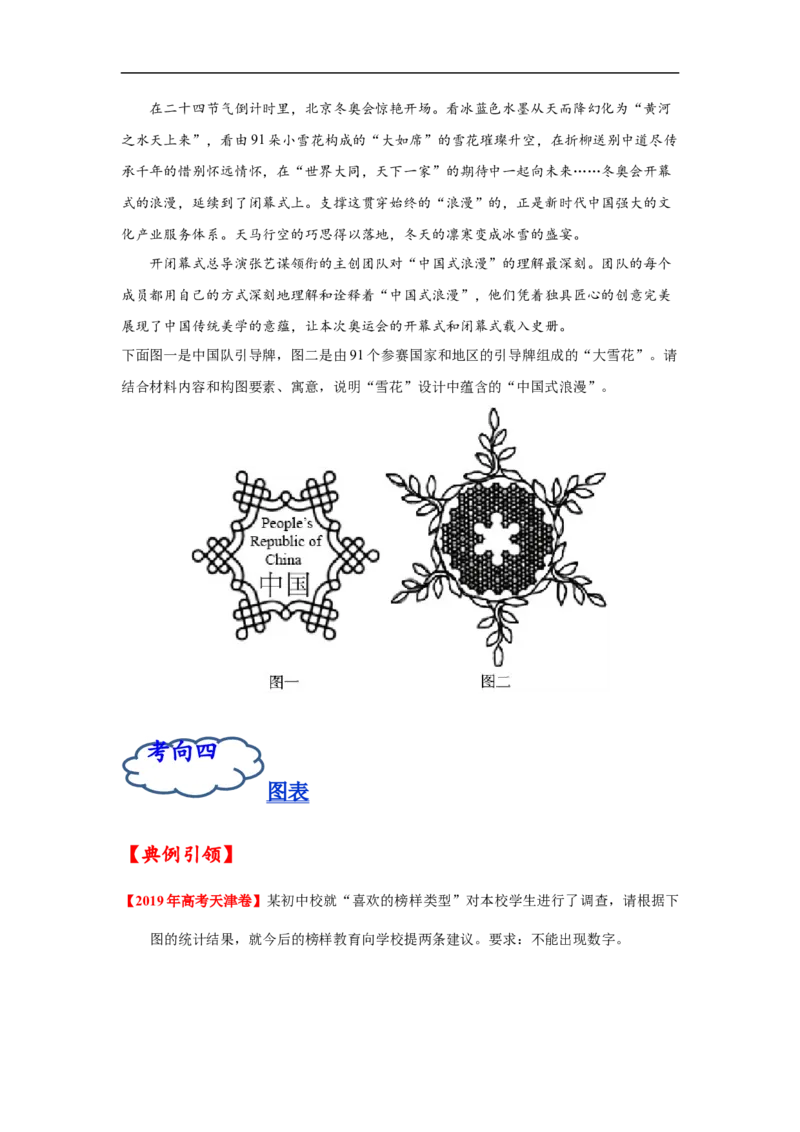 考点09图文转换-备战2023年高考语文一轮复习考点帮（原卷版）_01高考语文_6赠通用版（老高考）复习资料_一轮复习_备战2023年高考语文一轮复习考点帮（全国通用）