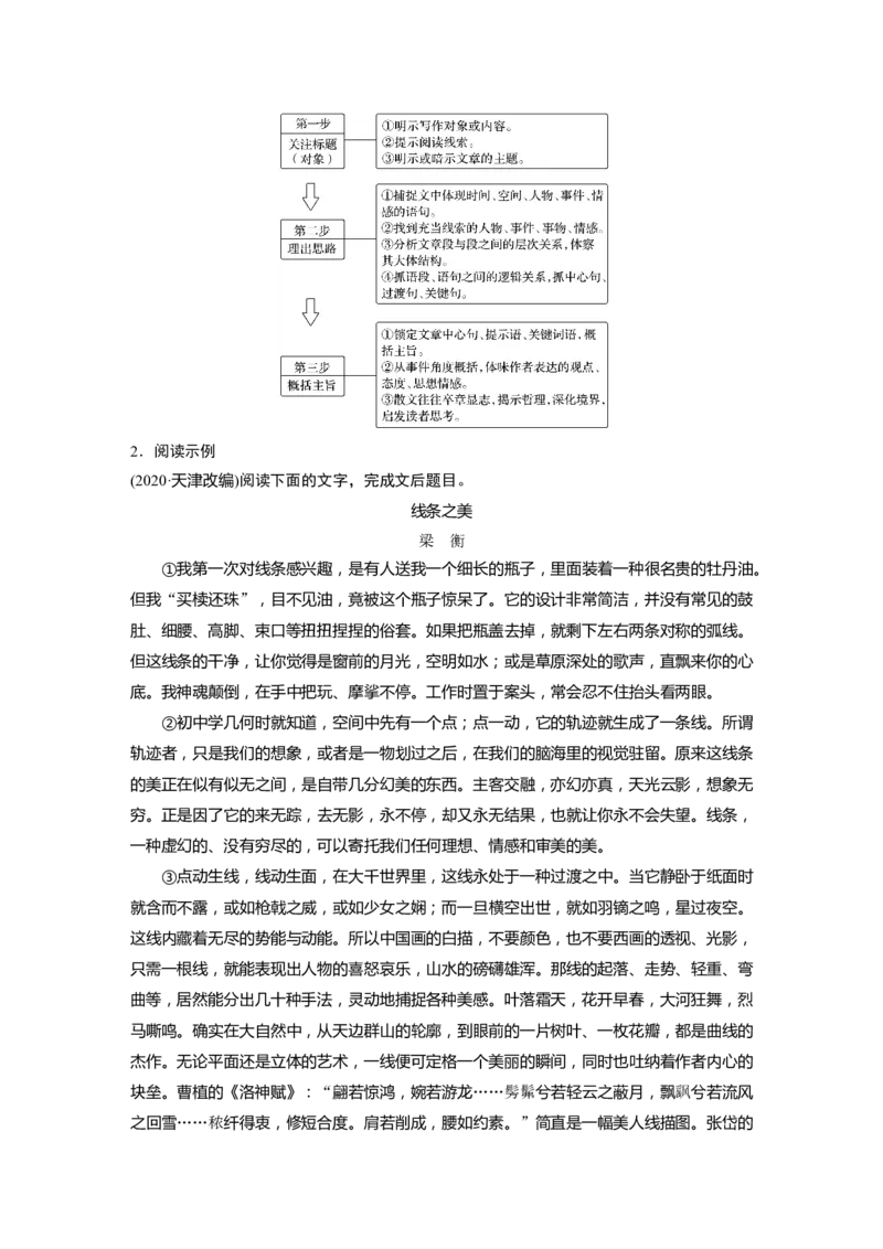 第8部分文学类文本阅读散文任务组一整体阅读_01高考语文_22022年新高考资料_2022年一轮复习各版本_3.1.2022年高考语文一轮复习新高考2-鲁辽琼京津适用