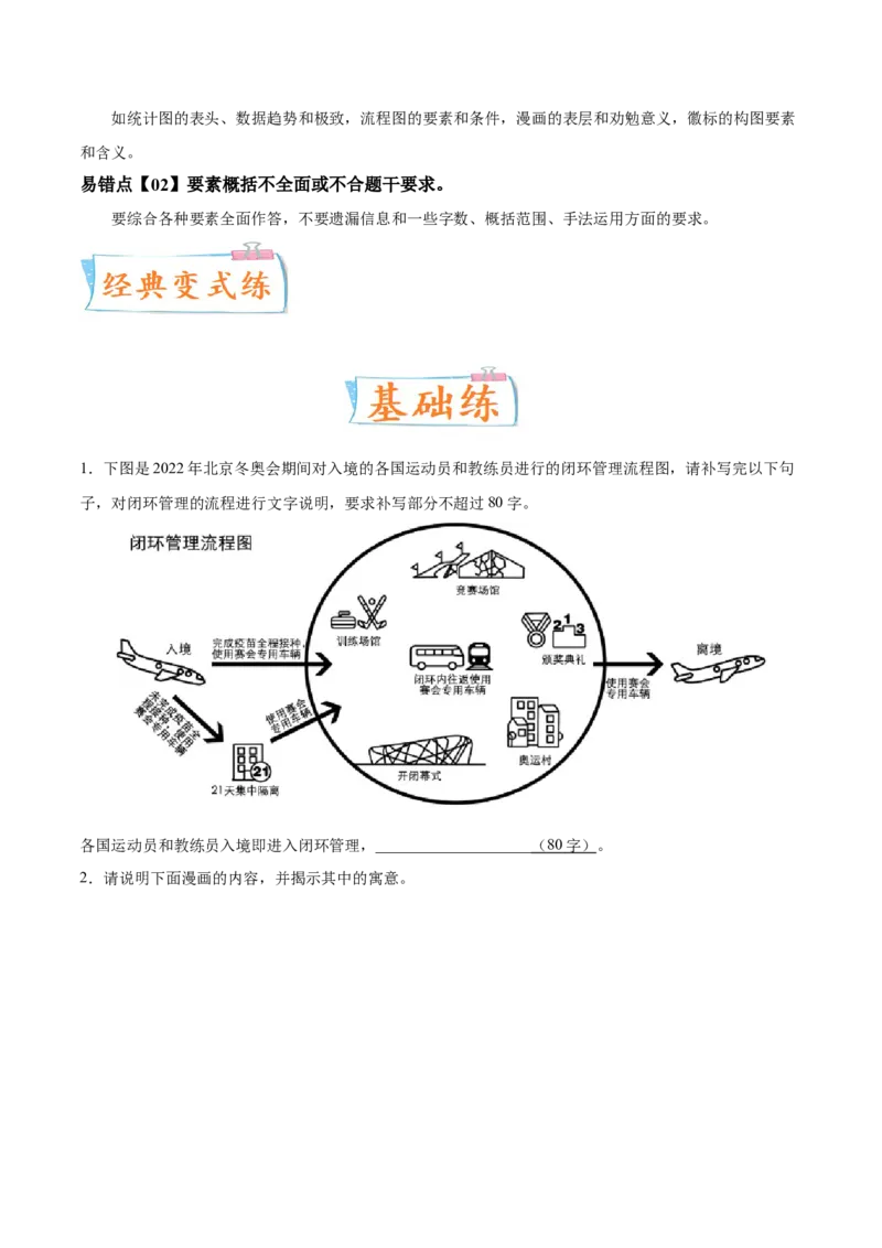 考向16图文转换-备战2023年高考语文一轮复习考点微专题（全国通用）（原卷版）_01高考语文_6赠通用版（老高考）复习资料_一轮复习