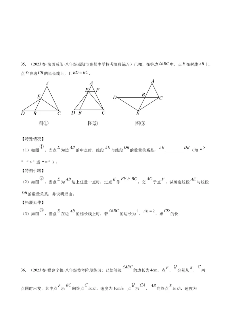 专题11轴对称图形的经典压轴题型专训（学生版）_初中数学_八年级数学上册（人教版）_重难点专题提升-V7_2024版