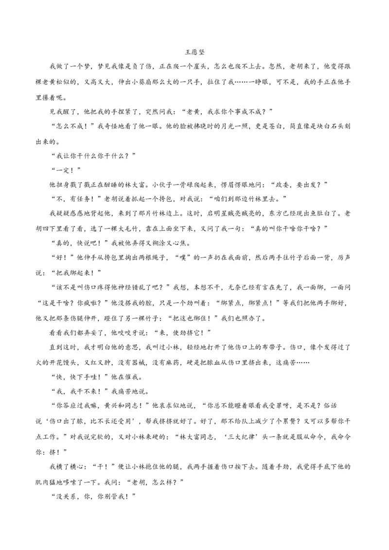 解密04文学类文本阅读小说之形象分析（讲义）（解析版）_01高考语文_4.22024年新高考资料_2.2024二轮复习