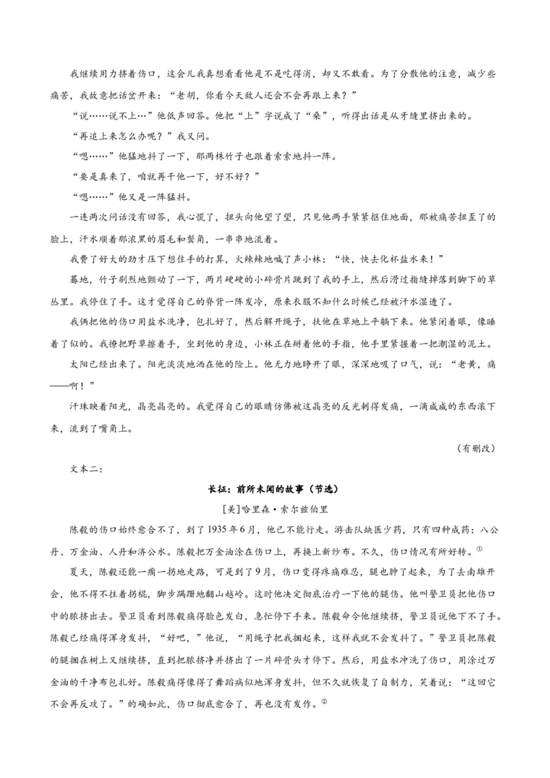 解密04文学类文本阅读小说之形象分析（讲义）（解析版）_01高考语文_4.22024年新高考资料_2.2024二轮复习